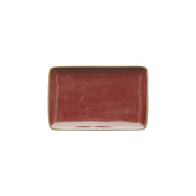 CONCERTO (Red) ROSSO MALAGA Rectangular Tray Ø 20 cm; W 13 cm