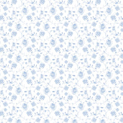 Mayflower Blue 20 Napkins 38X38 Flowers Full