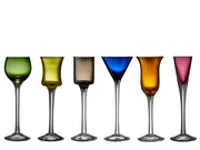 Schnapps glass 6 pcs. ass