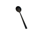 Serving spoon black matte fini