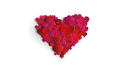 Tatoo eat Heart - bag of 6 tatoos