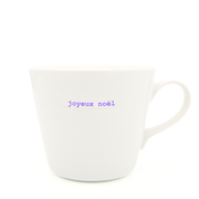 Bucket Mug Medium - 350ml - Joyeux No?L