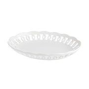 FIRENZE Carved Oval Plate 20cm