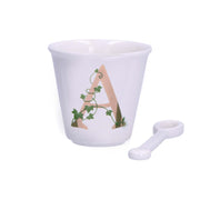 UNICO CUP 'A' W/O HANDLE W/SPOON 75 ccGB