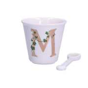 UNICO CUP 'M' W/O HANDLE W/SPOON 75 ccGB