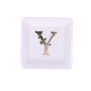 ADORATO SQUARE PLATE 'Y' 10X10 cm GB