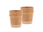 Mug Evig 0.35 liter 2 pcs Amber Porcelain