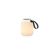 LED Lamp w. solar Hav 12.5 x 15.5 cm White/Black PE