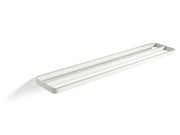 Towel rail double Rim 70x12 White