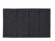 Bath mat Time 80x50 Black
