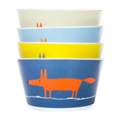 Scion Living Bowl Mr Fox - Set of 4 | Hype Design London