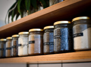 Empty Spice Jars & Tins