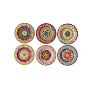 Nador 6 Rim Plates Cm 13 Mix