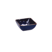 CONCERTO (Blue Indigo) COBALTO Square Tiny Bowl 8 cm
