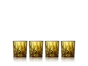 Shot glass Sorrento 4 cl 4 pcs Amber