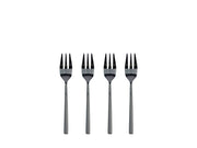 Cake fork 14.4 cm 4 pcs Black