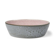 Bowl 18cm Grey/Light pink BITZ