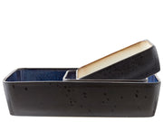 Dish rect. 3 pcs Black/Dark Blue