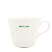 Bucket Mug Medium - 350ml - knackered