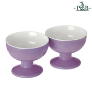 Convivio Set2 Footed Bowls D.9.5X7 Li Gb