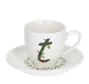 SOLOTUA COFFEE CUP W/S 'T' 3 OZ GB