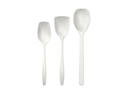 Pot spoon set 3 parts NEW Classic White