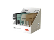 Table display cheese plane Emma 24 pcs 4 assorted Nylon