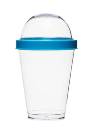Fresh yoghurt cup  turquoise
