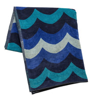 Wave beach towel