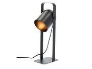 Table lamp Nesvik 18x12.7x45 cm Black Iron