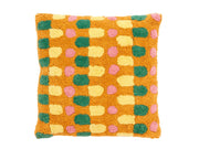Cushion Retro 45 x 45 cm Rose/Green/Amber/Yellow