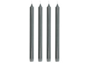 Crowntop candle Aia 30 cm 4 pcs Dark Grey Stearin
