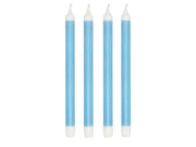 Crowntop candle Styles 29 cm 4 pcs Blue Stearin