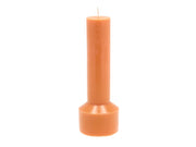 Pillar candle Styles D7x20 cm Amber Paraffin/Stearin