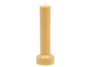 Pillar candle Hvils D8 x 23 cm Dusty Yellow Paraffin/Stearin