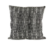 Cushion w. down filling 45x45 Black/White