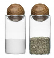 Sagaform Oval Oak Salt And Pepper Set | Hype Design London