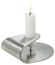 Nightlight Candlestick Brushed 18/0 Steel | Hype Design London