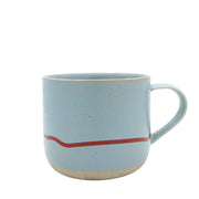 Keith Brymer Jones -Studio Medium Mug - Clear Sky & Red | Hype Design London