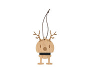 Hoptimist Reindeer Ornament M 2 pcs. Oak | Hype Design London