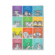 Jane Foster Tea Towel - Zodiac | Hype Design London