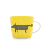 Scion Living Mug Mr Fox - Yellow & Charcoal | Hype Design London