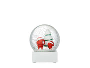 Hoptimist Santa Snow Globe L Red | Hype Design London