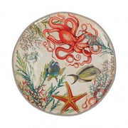 Sea life round platter melamine 42cm | Hype Design London