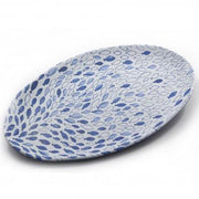 Nador Blue Oval Platter 100% Melamine - 52cm | Hype Design London