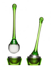 Sagaform Tea tea strainer with holder green | Hype Design London